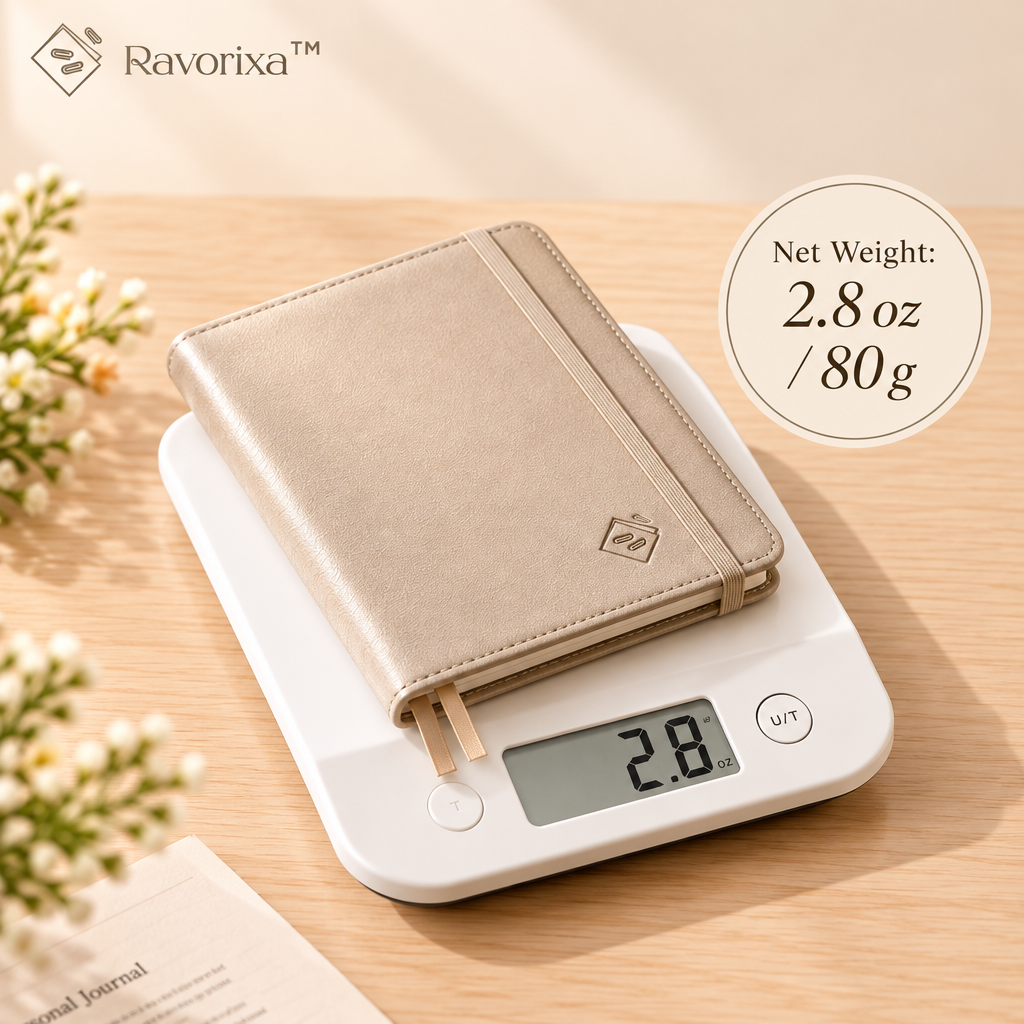 Ravorixa™ Quiet Rhythm – Elegant Weekly & Monthly Planner, Undated Minimalist Schedule Organizer for Work, Personal Goals & Everyday Productivity